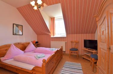 Blick in ein Gästezimmer