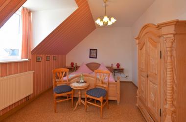 Blick in ein Gästezimmer